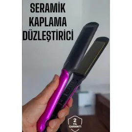 Seramik Kaplama Isı Ayarlı Yıpranma Karşıtı Saç Düzleştirici