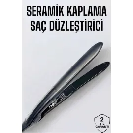 Saç Düzleştirici Led Ekranlı Isı Ayarlı Seramik Kaplama Profesyonel