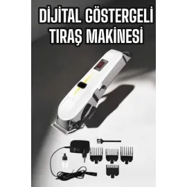 Tıraş Makinesi Uzun Ömürlü Batarya, Keskin Bıçaklar Ve Profesyonel