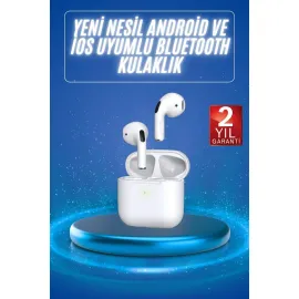 4.Nesil Bluetooth Kulaklık Yüksek Ses Kaliteli Dokunmatik Kontrol Özellikli