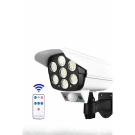 Bahçe Aydınlatması Hareket Sensörlü Led Aydınlatma Kamera Görünümlü