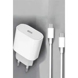 Güç Adaptörü ve Kablosu Şarj Aleti 15/15 Pro Max Uyumlu Hızlı Şarj