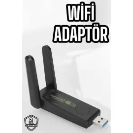 Dual Band Wifi Alıcı Adaptör Usb 3.0 Destekli