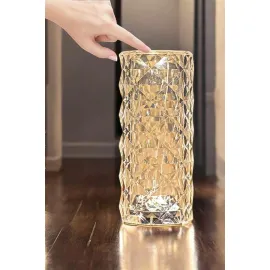 Kristal Dokunmatik Ve Kumandalı Masa Ve Gece Lambası