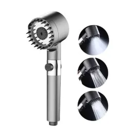 Duş Başlığı Profesyonel Masaj Başlıklı 3 Modlu Yeni Nesil Masaj Uçlu Su Tasarruflu