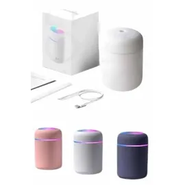 Rgb Işıklı Ulrasonik Ledli Hava Nemlendirici Buhar Makinesi Buhardanlık