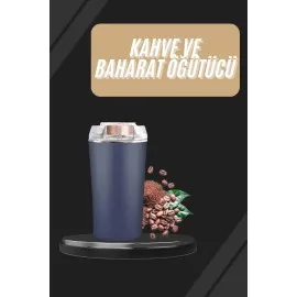 Dayanıklı Paslanmaz Çelik Kolay Kullanım Kahve Ve Baharat Öğütücü