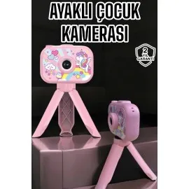 Ayaklı Mini Fotoğraf Makinesi Çocuk Için Eğitici Video Kamera (Kopya)