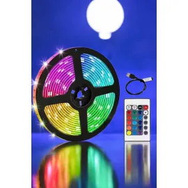 Smart Şerit Led TV Arkası Renkli Kumandalı 10 Metre