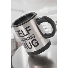 Mikser Kupa Yazılı Mug Bardak Karıştırma Özelliği