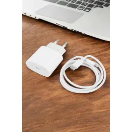 Şarj Aleti İOS 15/15 Pro Max Uyumlu Şarj Adaptörü ve Kablosu