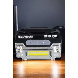 Kafa Lambası Kamp Feneri Balıkçı Feneri Başlıklı Suya Dayanıklı