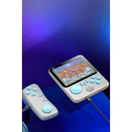 El Atarisi 3.5 Inç Ekran Çift Konsol 666 Adet Retro Oyun Gamepad