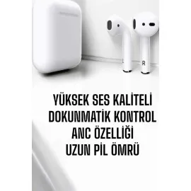 2.nesil Kablosuz Bluetooth Kulaklık Uzun Pil Ömrü
