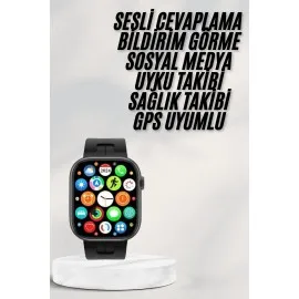 Akıllı Saat Android Ve İos Uyumlu Plastik Kordon Yeni Nesil