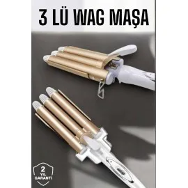 Wag Maşa Yüksek Isı Ayarlı Su Dalga Maşası