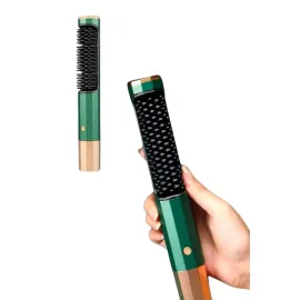 Üflemeli Saç Düzleştirici Fön Tarak Yüksek Isı Ayarlı İyon Özellikli