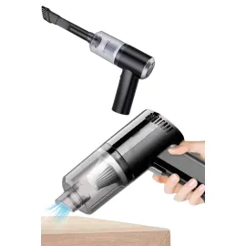 Araç İçi Süpürge Kablosuz Şarjlı Elektrikli Süpürge Elde Taşınabilir