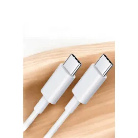 İos Uyumlu Type-C Girişli Hızlı Şarj 15/15 Pro Max Adaptör Ve Kablosu