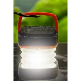Led Lamba Kamp Lambası Hafif Taşınabilir Şarj Süreli Akordeon El Fenerli