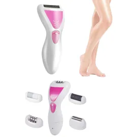 4 Başlıklı Lazer Öncesi Kısaltma Epilasyon Aleti Epilatör Çok Amaçlı