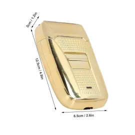 Sakal Kesme Tıraş Makinesi Paslanmaz Çelik Gold Şarjlı