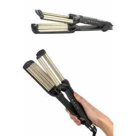 İkili Wag Maşa Saç Şekillendirici Seramik Kaplama Isı Ayarlı