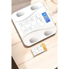 Akıllı Tartı Bluetooth Bağlantılı Yağ Ölçebilen Tartı Yeni Nesil