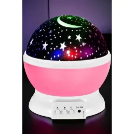 Çocuklara Özel Yıldızlı Gece Lambası