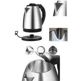 Kettle C F Tipi 220-240V Paslanmaz Çelik Elektrik Kablolu Otomatik Kapanma