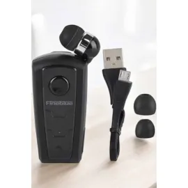 Tüm Telefonlara Uyumlu Mikrofonlu Titreşimli Makaralı Bluetooth Kulakiçi Kulaklık