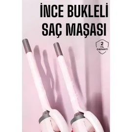 Saç Maşası 10Mm İnce Bukle Taşınabilir Saç Kıvırma Çubuğu