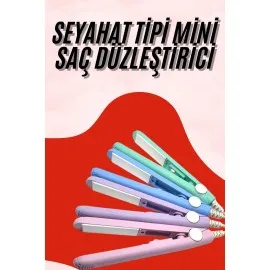 Seyahat Tipi Taşınabilir Saç Düzleştirici Saç Şekillendirici Yüksek Isı Ayarlı