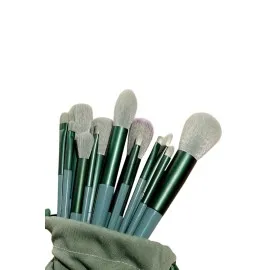 13 Parça Makyaj Fırça Seti Far Fırçası Allık Fırçası Yumuşak Uçlu