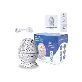 Yumurta Şeklinde Su Dalgalı Bluetooth Speaker Lamba Renkli Şarjlı