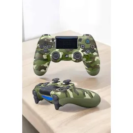 Kamuflaj Desenli Joystick PS4 Oyun Kolu
