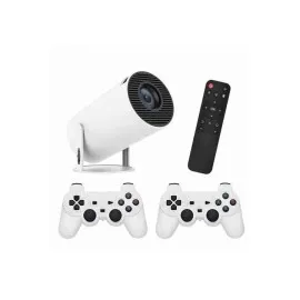 Ayaklı Oyun Projeksiyonu Çift Kollu Taşınabilir Sinema Projektörü