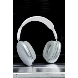 P9 Plus Kablosuz Kulak Üstü Bluetooth Kulaklık Beyaz Mikrofonlu Kulaküstü Kablosuz Kulaklık
