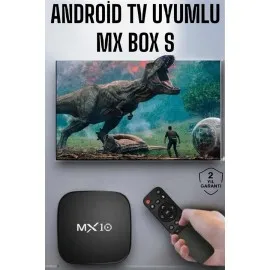 4K Tv Uyumlu Hd Çözünürlüklü Mx Box S 8 Gb