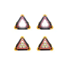 Solar Şarjlı Çok Fonksiyonlu Reflektör Işıklı Ikaz Lambası Acil Durum Reflektörü Acil Durum Uyarı Lambası