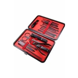 17 Parça Manikür Pedikür Seti El Ayak Bakım Seti Tırnak Makası Törpü