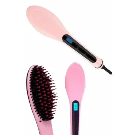 Saç Düzleştirici Tarak Dijital Göstergeli Seramik Kaplama Sıkı Dişli