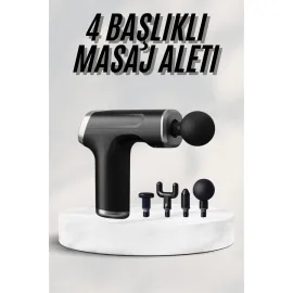 Masaj Tabancası 24v Type-c Hızlı Şarj Girişli Masaj Aleti Uzun Ömürlü