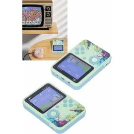 Game Box Oyun Konsolu 500 Retro Oyunlu Mini Taşınabilir 3 İnç