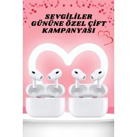 Sevgiliye Hediye Çift Kulaklığı Yeni Nesil Pro Kulaklık Sevgililer Gününe Özel Kampanya