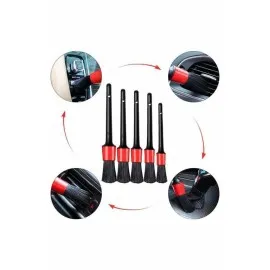 Araç İçi Led Aksesuar 5 Farklı Detaylı Araba Temizlik Fırçası Oto Temizleme Fırçası