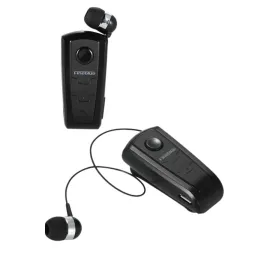 Makaralı Bluetooth Kulakiçi Yaka Kulaklığı Kablosuz Kulaklık