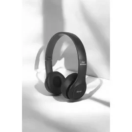 Kulak Üstü TF Kart ve AUX Destekli Ergonomik Bluetooth Kulaklık