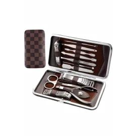 Tırnak Bakımı Tırnak Makası Profesyonel 12 Parça El Ayak Manikür Pedikür Seti