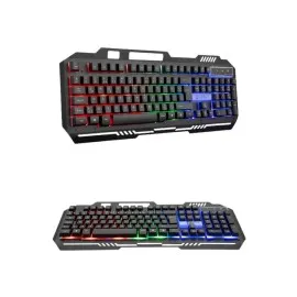 Rgb Işıklı Gaming Oyuncu Klavye Q Klavye Mouse Hediyeli